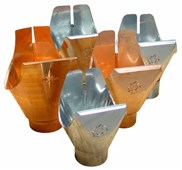 Klempířský prvek - Kotlík 330 /pr. 120mm titanzinek Klempířský prvek - Kotlík 330 /pr. 120mm titanzinek